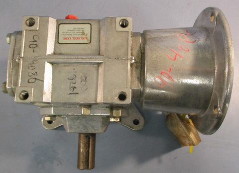 Electra Gear 21ALC1425L/F Gearbox 20:1 Ratio 7712904 1" Shaft Dia NOS