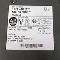 Allen Bradley 1771OFE2/B Rev. AA1 Analog Output Module