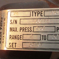 Cash Valve 041600016 A16 1/4" Safety Relief Valve 250PSI Max, 16 PSI Set NIB