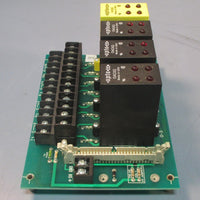 Opto 22 PB16HQ Input Output Module Rack Board w/ (3) OAC5Q & (1) IAC5Q Used