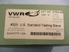VWR 57334-486 #325 U.S. Standard Testing Sieve 8" Diameter Stainless