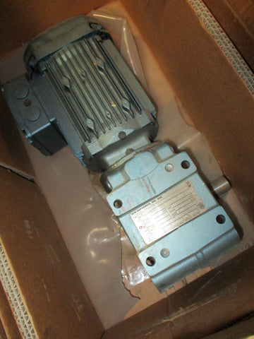 Sew Eurodrive S47DRE80M4DH Gearmotor Severe Duty 8.64:1 Ratio 1" Shaft Dia
