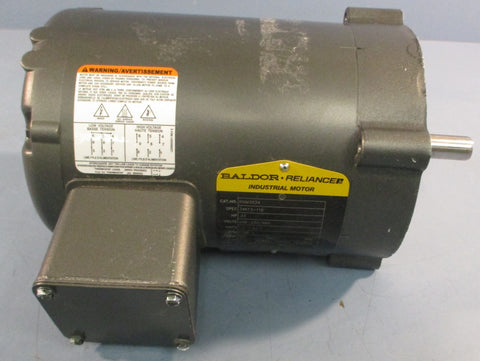 Baldor Reliance KNM3534 3 Phase Motor 34K13-116 .33 HP 1725 RPM 5/8" Shaft Dia