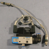 Festo VADMEI1/8 Vacuum Generator 35531 MEH224V Solenoid Valve