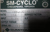 SM Cyclo CHHJ-4215DAY-258 Gear Reducer 258:1 Ratio, 9.23 HP In, 72900 In-Lb Torq