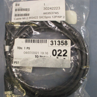 AWM Electrical Connector Cable E148000 Style 20549 300V M12 Conn. 2.5M