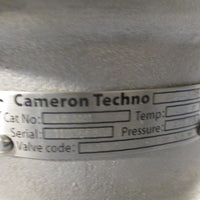 CAMERON TECHNO CAT# 3.0 IN 5051 CHECK VALVE TEMP 450 F 275 PSI API 598