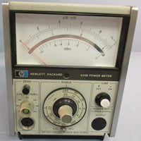 HewlettPackard HP 435B Power Meter 01 uWmW 100 dBm 107/8" Length