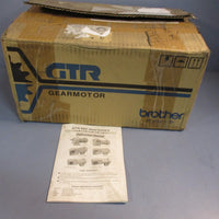 Brother GTR Series H2 High Torque AC Gear Induction Motor 1/2 HP H2L28R060BML4A