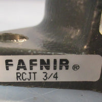 Fafnir RCJT 3/4 2-Bolt Bearing Unit 3/4" Bore 4-3/8" Length Lot of 2