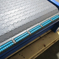 Lewco NSMDPB1848 Motorized 48 x 18" Conveyor Leeson 3/4 HP & Ironman 40:1