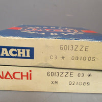 Nachi Radial Ball Bearing (Lot of Two) 6013ZZE C3