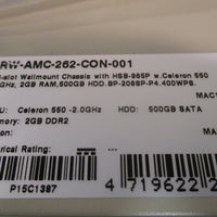 AAEON AMC-262 6-Slot Wallmount Chassis 2GB DDR2 RW-AMC-262-CON-001