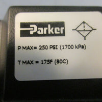 Parker 06F24BC Compressed Air Filter 3/8" NPT 250PSI Max 175F Max