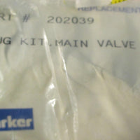 Parker 202039 Plug Kit Main Valve S4A 1-1/4" Factory Sealed NOS