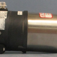 Burkert 8801 2100 I 15M PTFE Angle Seat Valve 2-Way 2-Pos 316 SS Body