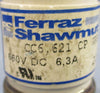 Ferraz Shawmut CC6, 621 CP GRB 27.60 6, 3 Fuse Z098600 660VDC 6.3A