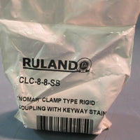 Ruland Rigid Coupling 1/2 x 1/2 303 Stainless Steel CLC88SS