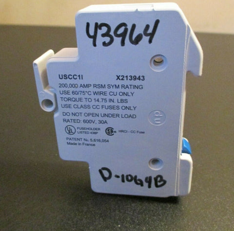 Ferraz Shawmut Ultrasafe Fuse Holder 30 Amp X213943