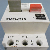 Siemens 3VE10152EU00 Motor Starter Protector G/8708A52