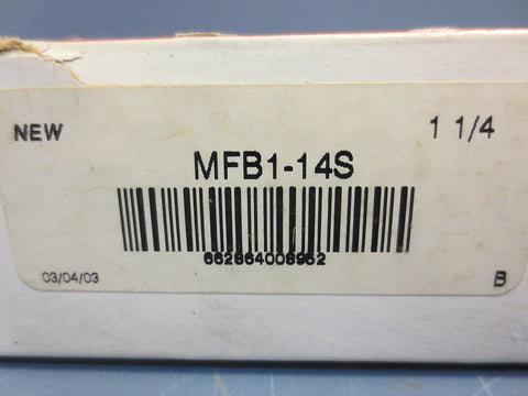 MB Manufacturing Mounted Bearing NYLAK MFB114S 1.25" Bore
