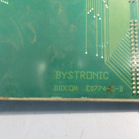BYSTRONIC E07745B DIOCOM Circuit Board 4Dioports