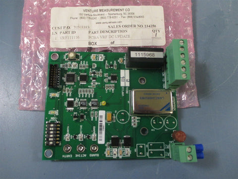 Venture Measurements VRF111116 Rev E Circuit Board - Used