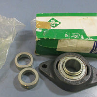 INA 01CJTZ06 2Bolt Flange Bearing 1 1/8" Bore