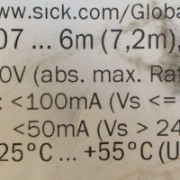 Sick GL6-P0111S61 Photoelectric Sensor 1073738 0.07-6m Range 10-30V