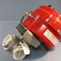Bray 700200113C3536/A Ser 70 Electric Actuator w/CF8M 800 WOG 2" Ball Valve