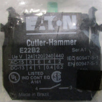 Eaton Cutler Hammer E22VF1C Lever Selector Switch 2 Position