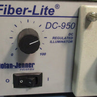 Dolan Jenner Ind DC950 Fiber Lite DC Regulated Illuminator Light not Working