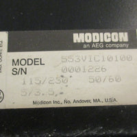 Modicon 553VIC10100 Operator Interface TR132 115230VAC 50/60Hz