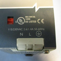 Sola SDN 5-24-100 Power Supply 115/230 VAC 2.6/1.4A Used