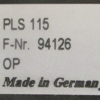 Neugart PLS 115 Gearbox Reducer 5:1 Ratio 11/8" Shaft Dia 15/16" Bore PLS1155