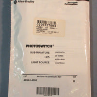 AllenBradley Photoswitch Sub Miniature LED Light Source Ser. B 40SA14000
