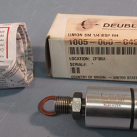 DEUBLIN 1005000049 ROTARY UNION UNION SM 1/4 BSP RIGHT HAND