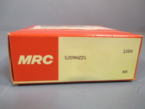 MRC DOUBLE ROW BALL BEARINGS, DOUBLE SEAL 97741012065 5209MZZG