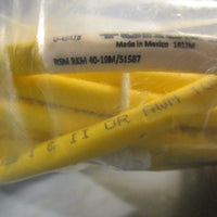 TURCK RSM RKM 4010M/S1587 Sunlight Resistant 600v A/B Type 4 Feet Long