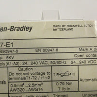 AllenBradley 817E1 Thermistor Protection Relay Ser A 50/60Hz 240VAC/VDC