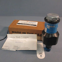 Cyrus Shank Company Safety Relief Valve Type 800 250 PSIG 1/2" Inlet NPT