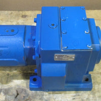 Flender Z48-KTC-56 Gear Reducer 31.77:1 Ratio 1-1/4" Shaft Rotex 19 Coupler New