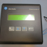 Allen Bradley Powermonitor II Display Monitor 1403DMA Ser B 120/240 V 125/250 V