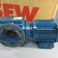 Sew Eurodrive SAF47-DRN71M4/TH Gearmotor 60Hz, IP56, 266/460 TEFC 3PH 1730rpm