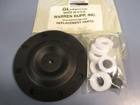 Warren Rupp Wet End Kit for Sandpiper Pump, Diaphragm Repair Kit 476-202-360