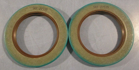 SKF 27539 Double Lip Oil Seal 2-3/4" Bore 4.003" OD 3/8" W (Lot of 2)