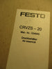 Festo (534845) Air Reservoir Pneumatic Tank 16 Bar, High Alloy SS CRVZS-20