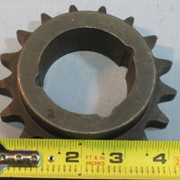 Martin 60BTB17H 1610 Taper Lock Sprocket for #60 Chain w/ 17 Teeth Used