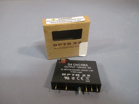 Opto 22 AC Digital Output Module G4 OAC5MA