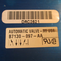 Automatic Valve B7130097AA Manifold w/ 2 Spartan 938310001 Valves New